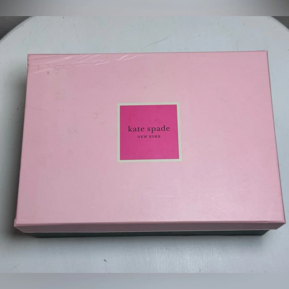 Kate Spade Amsterdam Suede Lava Falls Clogs w/box- 8.5B